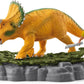 SCHLEICH Dinosaurs 42565 Triceratops Truck Mission Dino Figur - gebraucht neuwertig