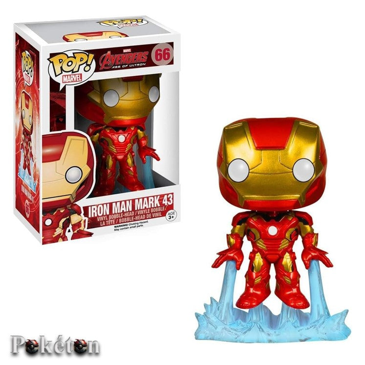 FUNKO POP Marvel Avengers #66 Iron Man Mark 43 - Vinyl Figur NEU OVP