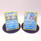 Pokemon Karten - Schiggy 015/078 & Schillok 016/078 - deutsch