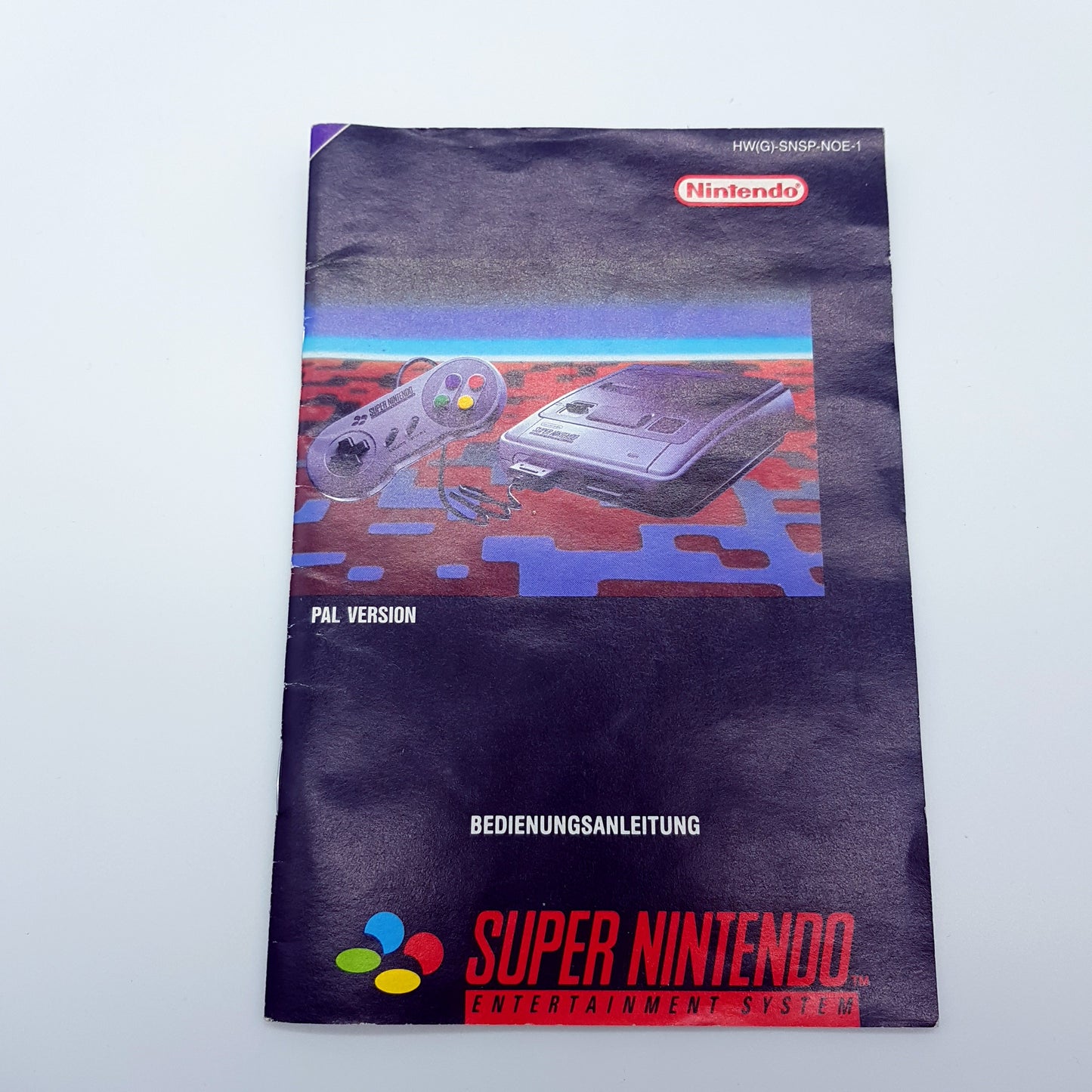 SNES Super Nintendo - Controller Gamepad (inkl OVP & Anleitung) - gebraucht