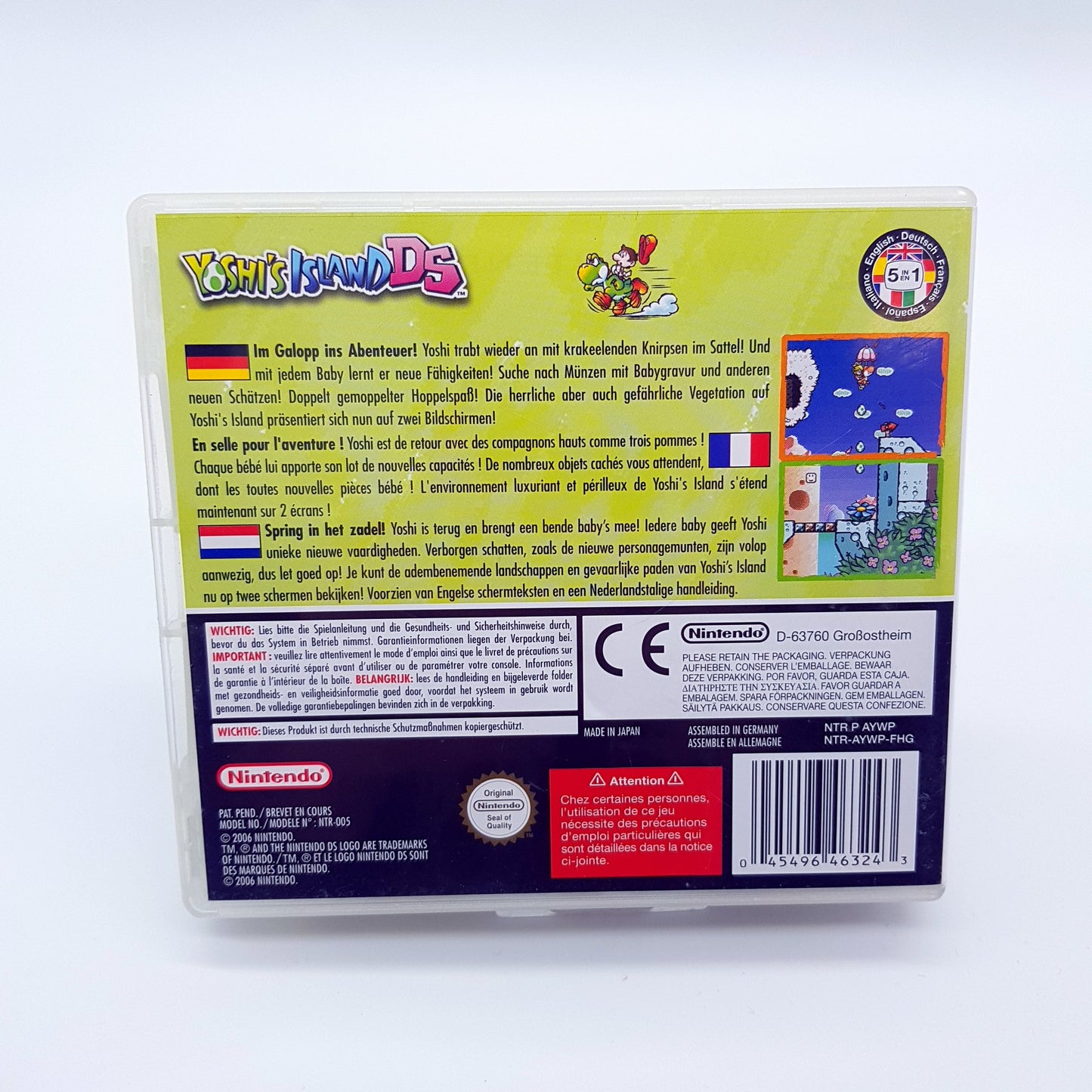 Nintendo DS - Yoshi's Island DS - gebraucht