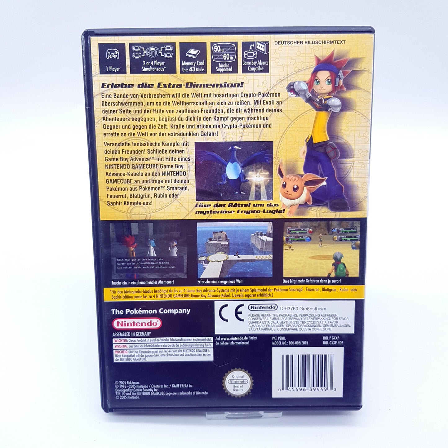 Nintendo Gamecube - Pokemon X - Der dunkle Sturm - gebraucht - mit Anleitung