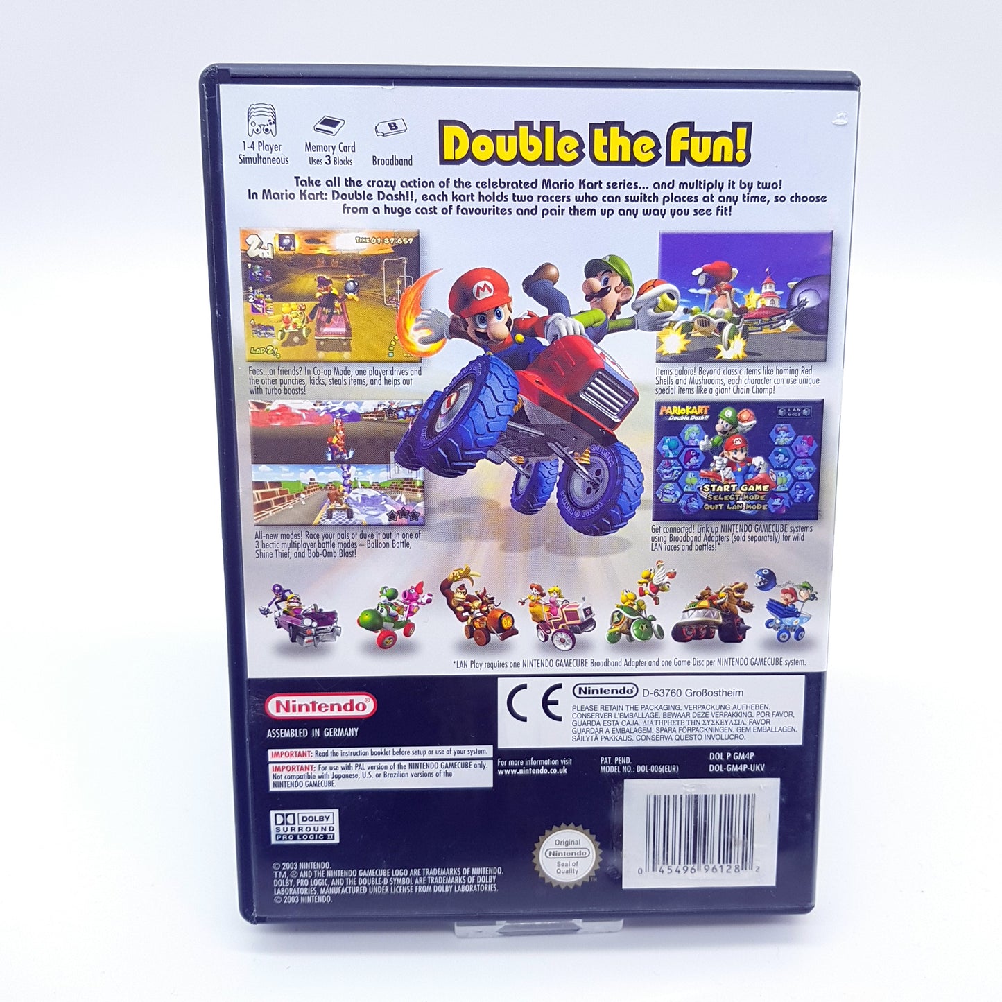 Nintendo Gamecube - Mariokart Mario Kart Double Dash - gebraucht - mit Anleitung
