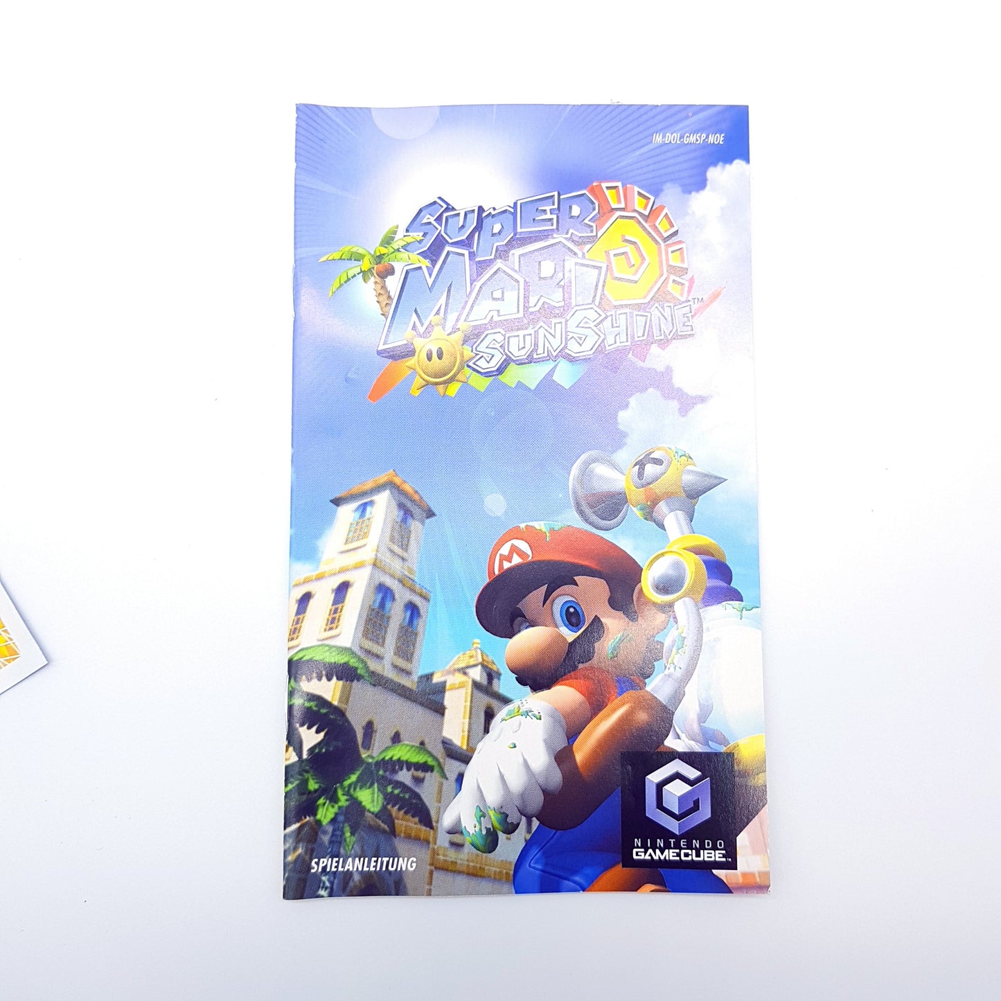 Nintendo Gamecube - Super Mario Sunshine - gebraucht - mit Anleitung