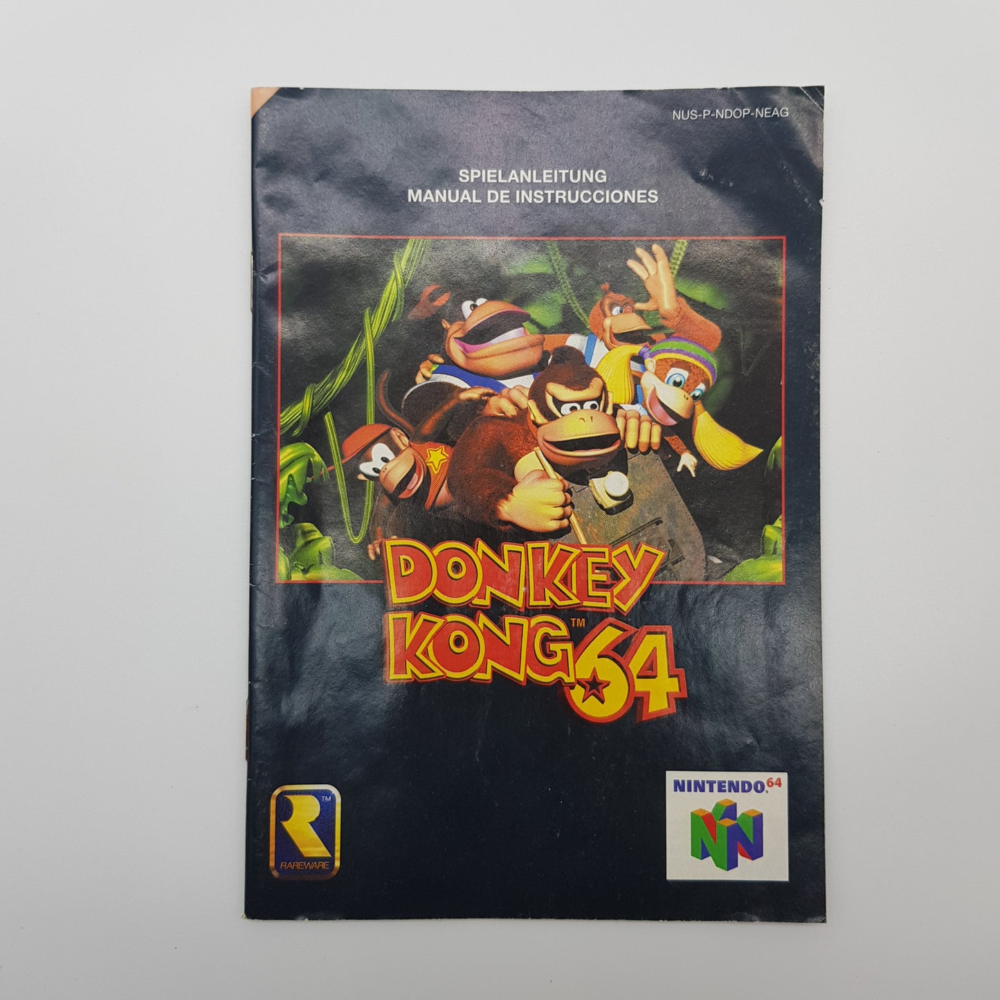 Nintendo 64 - N64 - Donkey Kong 64 mit Expansion Pak - PAL - inkl OVP und Anleitung
