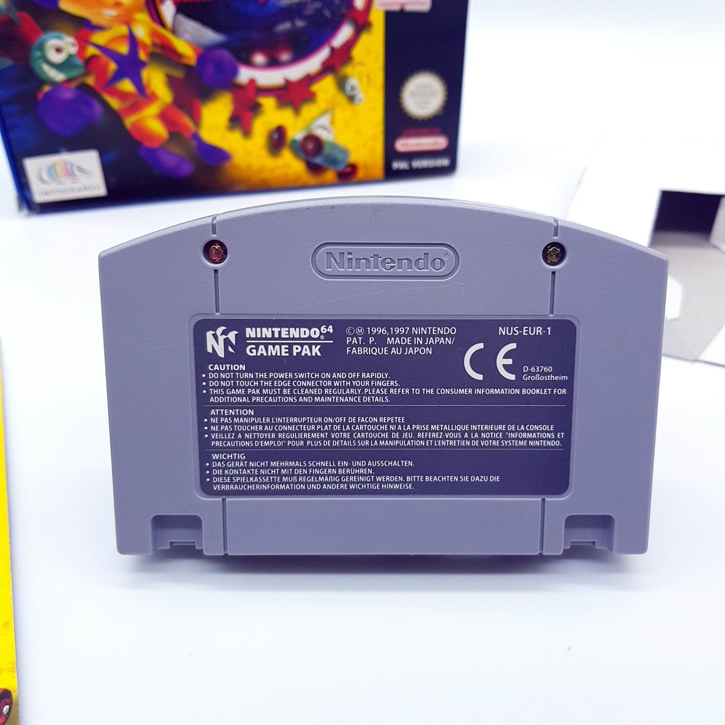 Nintendo 64 - N64 Starshot - Panik im Space Circus - PAL - inkl OVP und Anleitung
