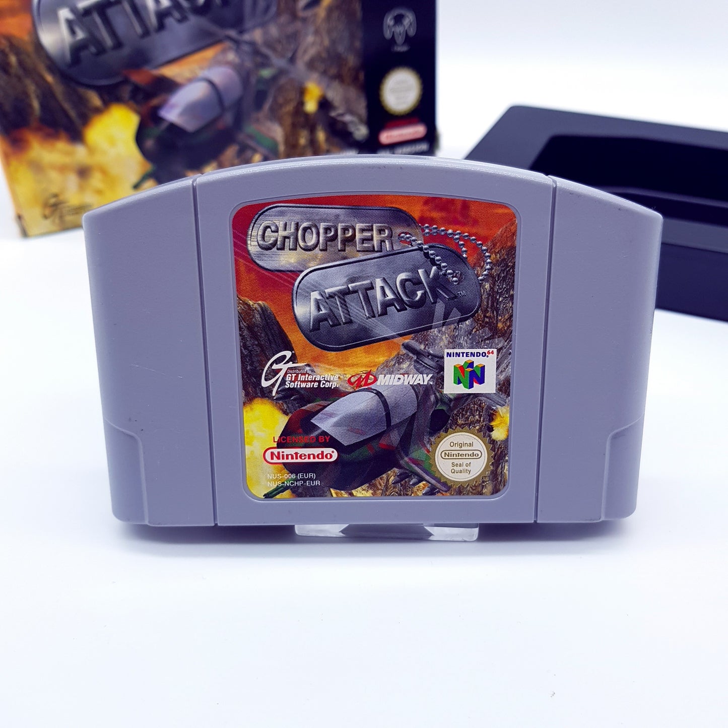 Nintendo 64 - N64 - Chopper Attack - PAL - inkl OVP & Anleitung