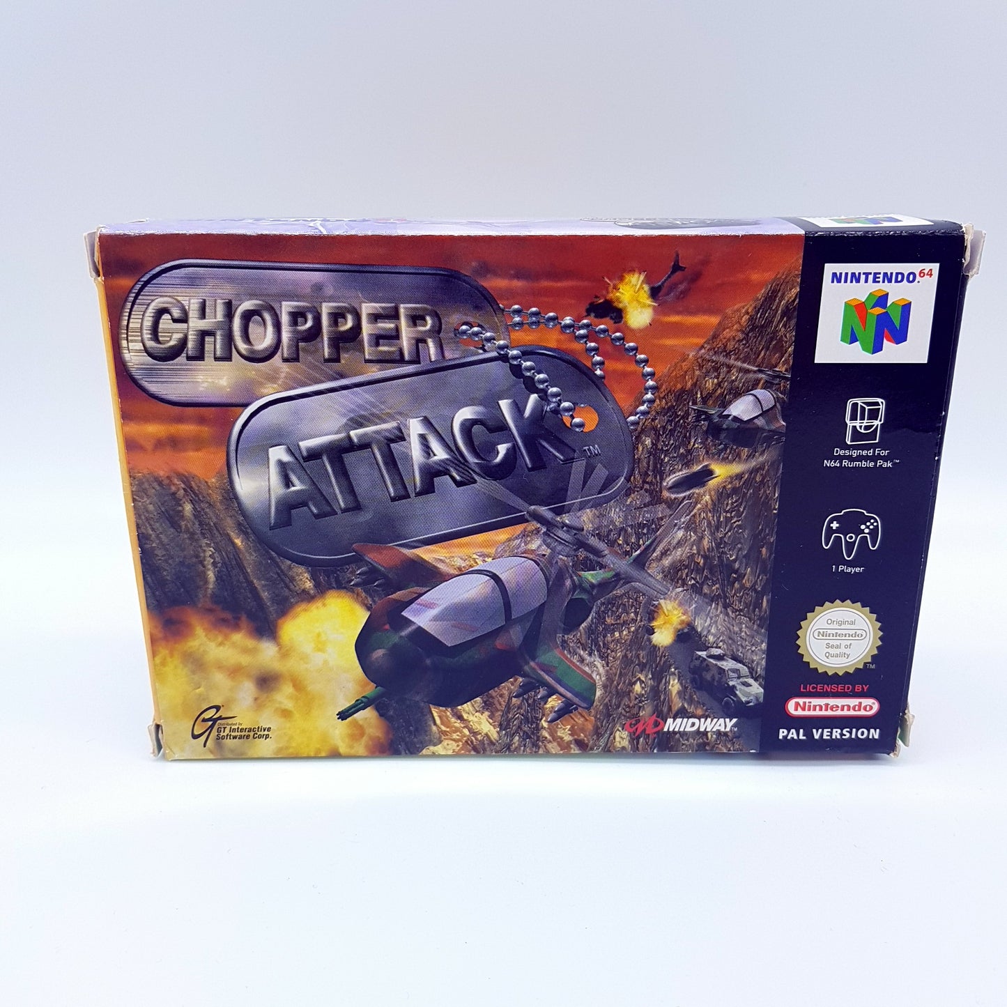 Nintendo 64 - N64 - Chopper Attack - PAL - inkl OVP & Anleitung