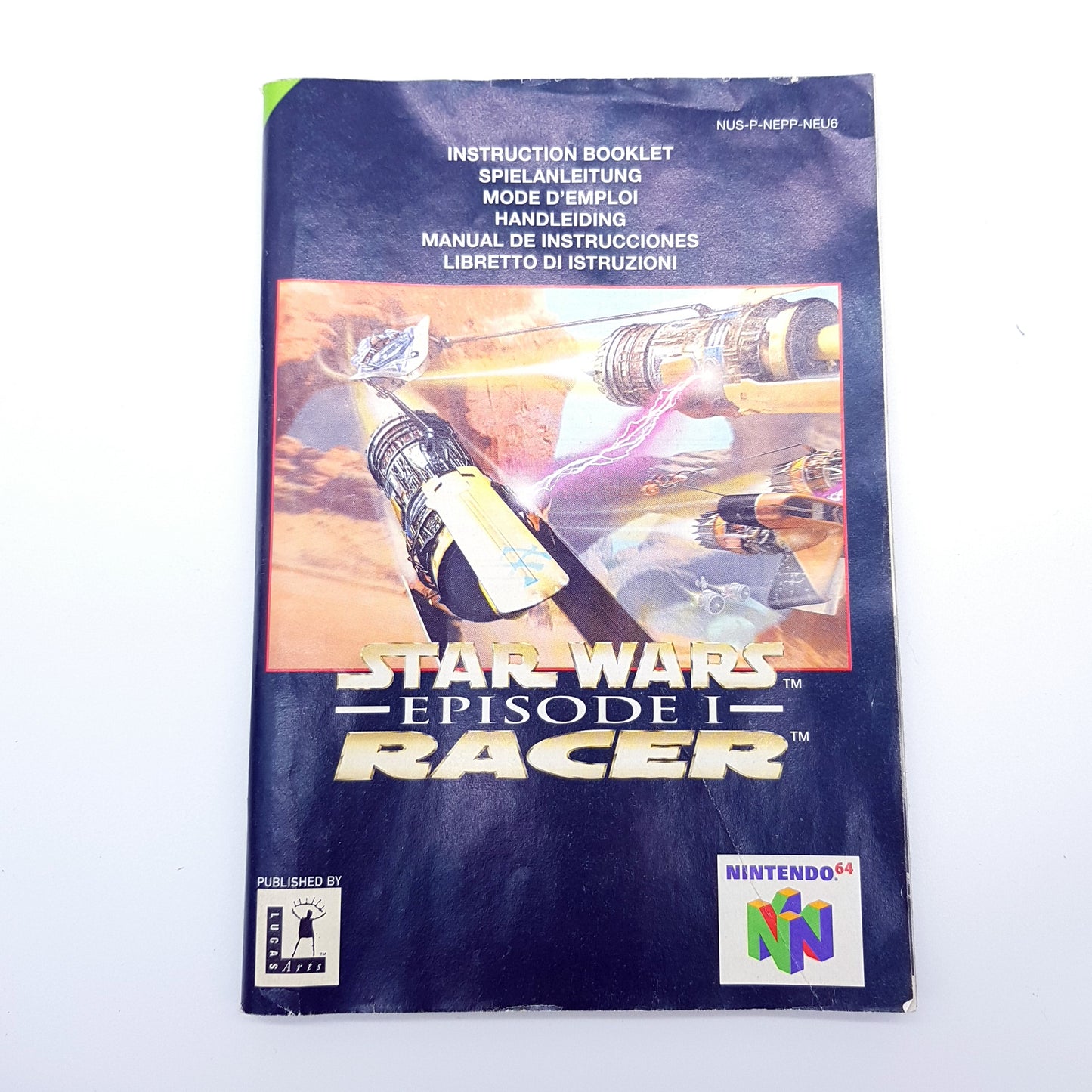 Nintendo 64 - N64 - Star Wars Racer Episode 1 - PAL - inkl OVP & Anleitung