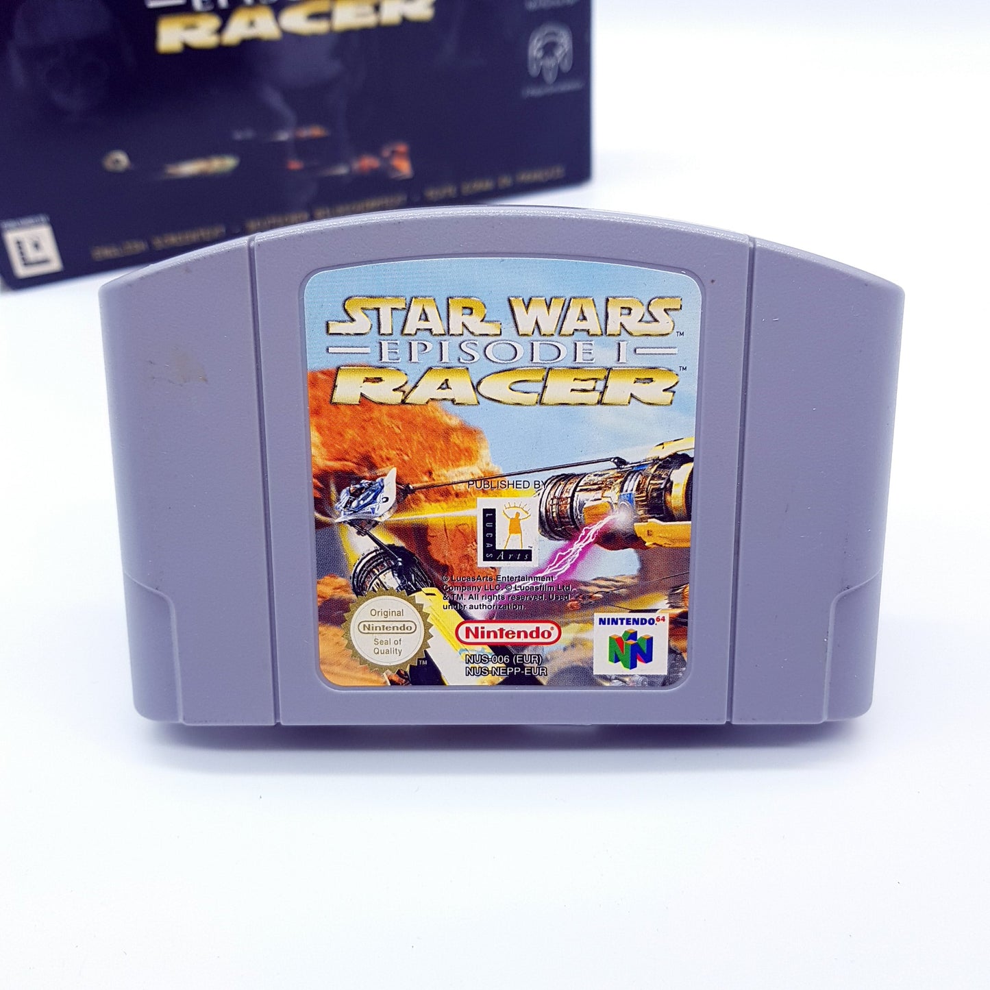 Nintendo 64 - N64 - Star Wars Racer Episode 1 - PAL - inkl OVP & Anleitung