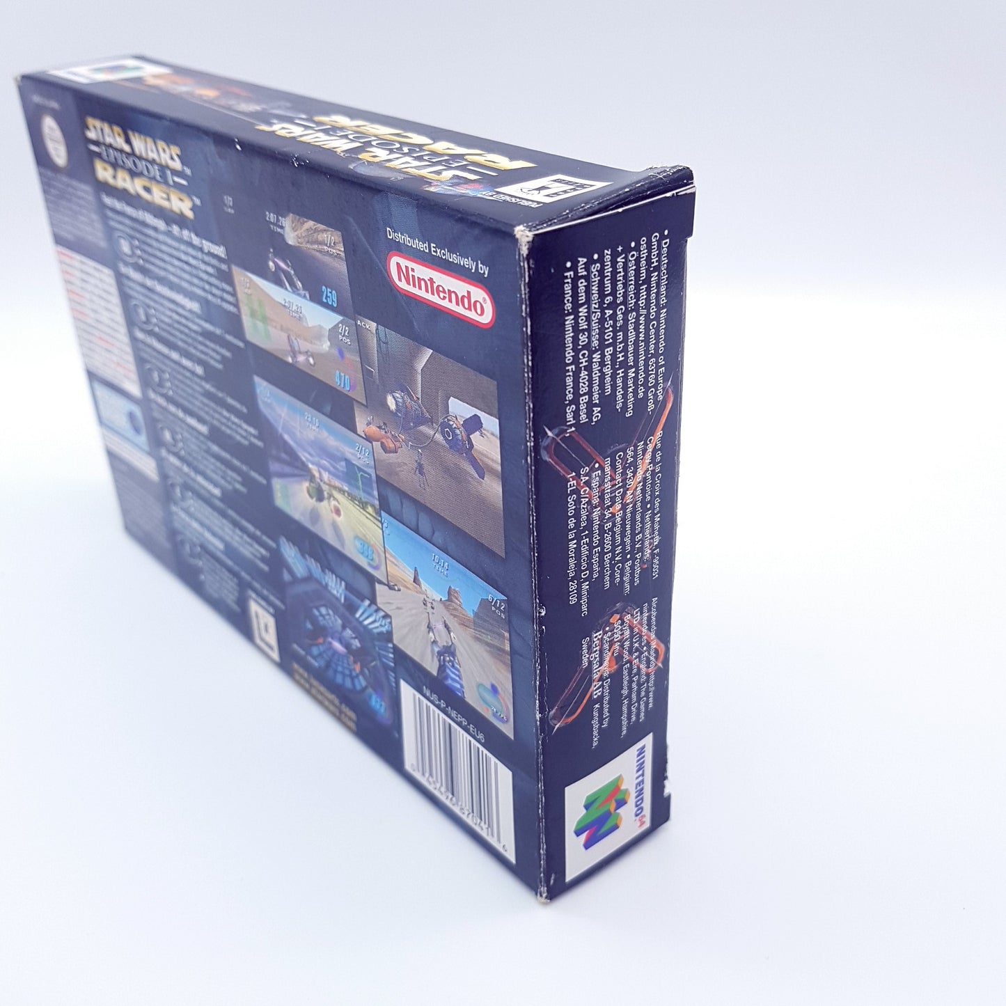 Nintendo 64 - N64 - Star Wars Racer Episode 1 - PAL - inkl OVP & Anleitung