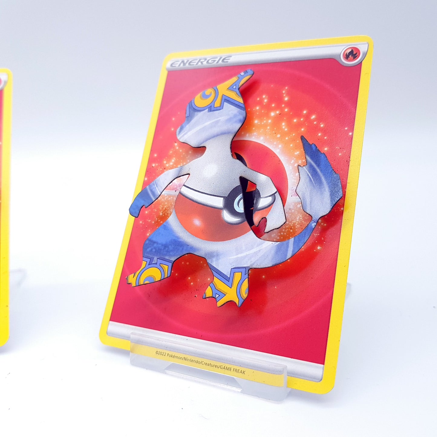 Glumanda, Glutexo, Glurak Charizard DIY Pokemonkarten 3D selfmade (2)