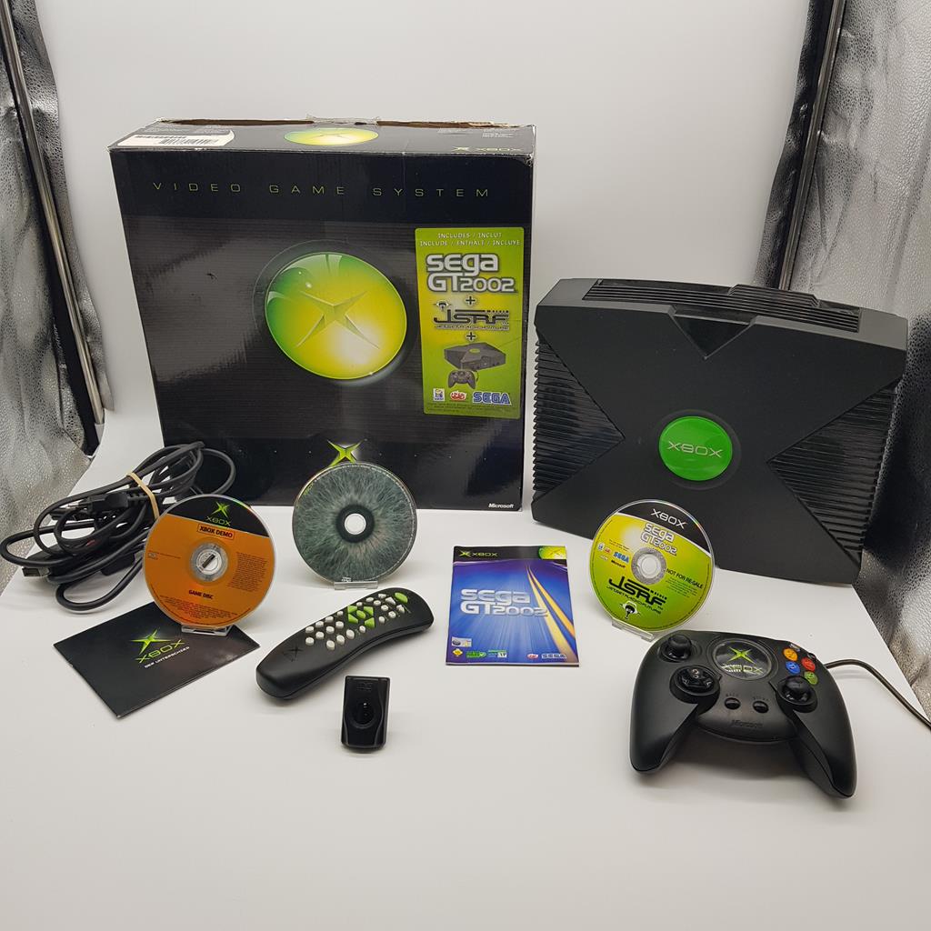 Microsoft Xbox Classic Konsole + Zubehör + OVP + JSRF Jetset Radiofuture - gebraucht