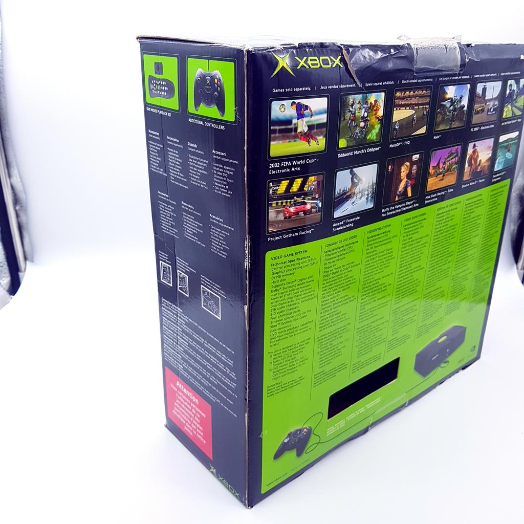 Microsoft Xbox Classic Konsole + Zubehör + OVP + JSRF Jetset Radiofuture - gebraucht