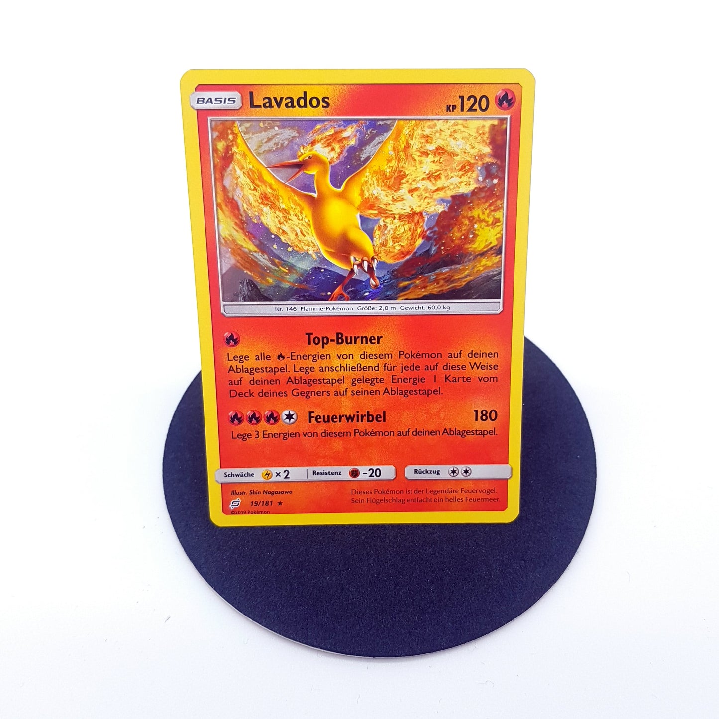 Pokemon Karte - Lavados 19/181 holo 2019 - deutsch
