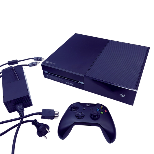 Microsoft Xbox One Konsole schwarz 500GB + Controller - gebraucht