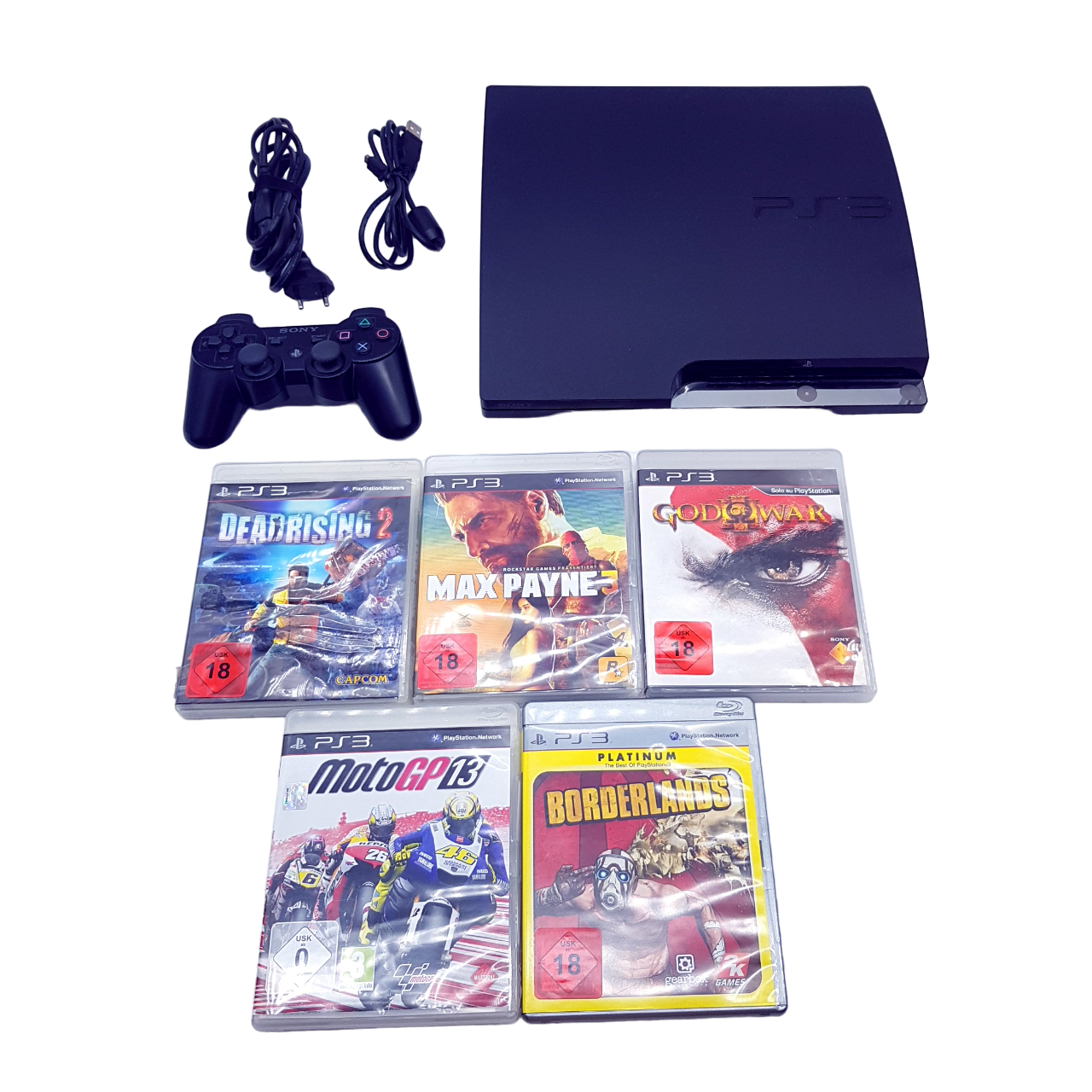 Ps3 Playstation 3 Konsole 160GB Dualshock 3 Controller