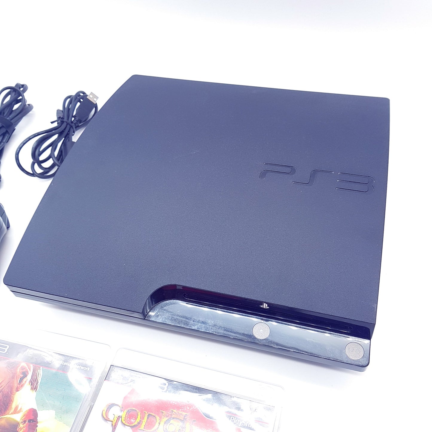 Ps3 Playstation 3 Konsole 160GB Dualshock 3 Controller + 5 Spiele - gebraucht