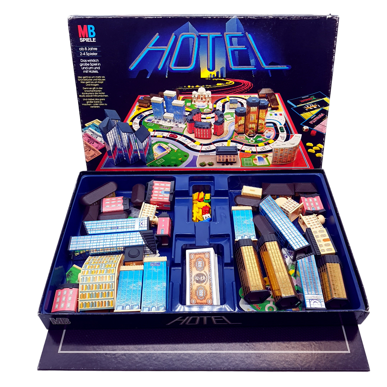 MB Spiele Hotel Brettspiel Gesellschaftsspiel Familienspiel 