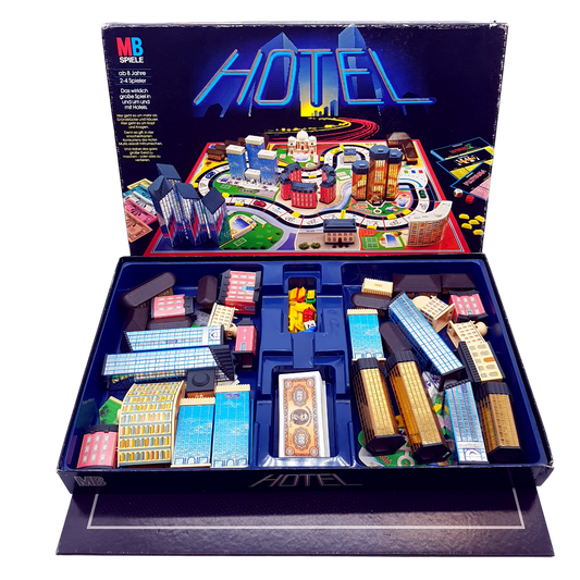 MB Spiele Hotel Brettspiel Gesellschaftsspiel Familienspiel 
