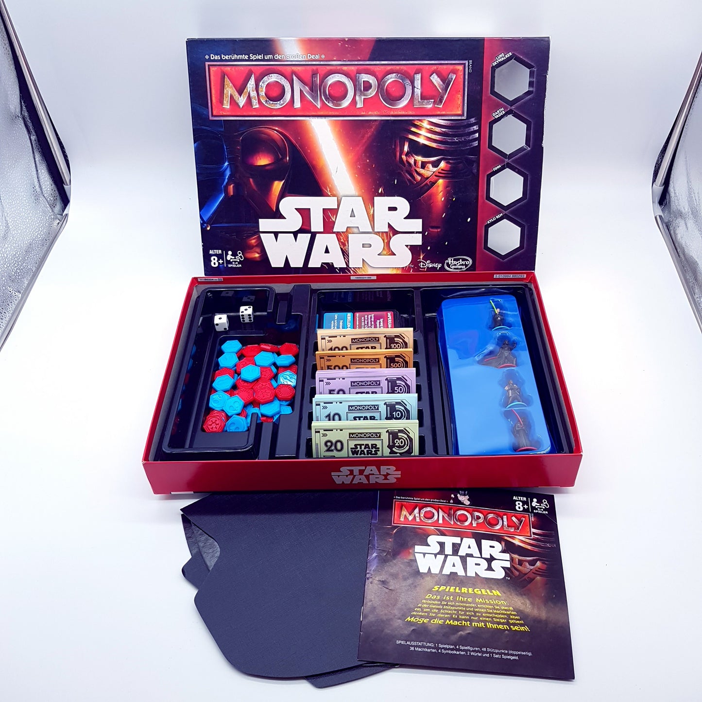 Hasbro Monopoly Disney Star Wars Brettspiel Gesellschaftsspiel Familienspiel - gebraucht