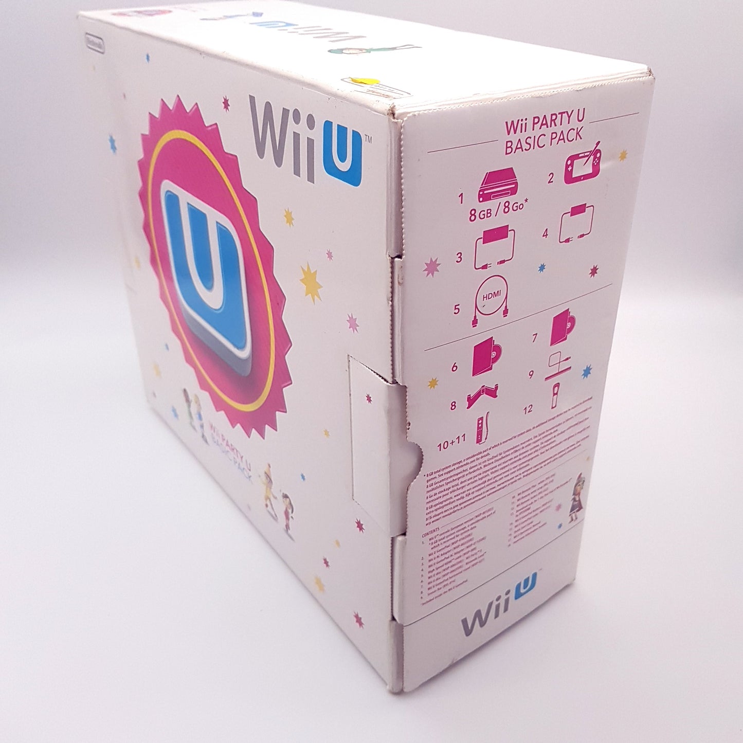 Nintendo Wii U  WiiU Konsole + Wii Party U & Nintendoland Spiele - gebraucht mit OVP