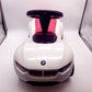 Original BMW Baby Racer III Motorsport weiß & pink / himbeerrot für Kinder - gebraucht