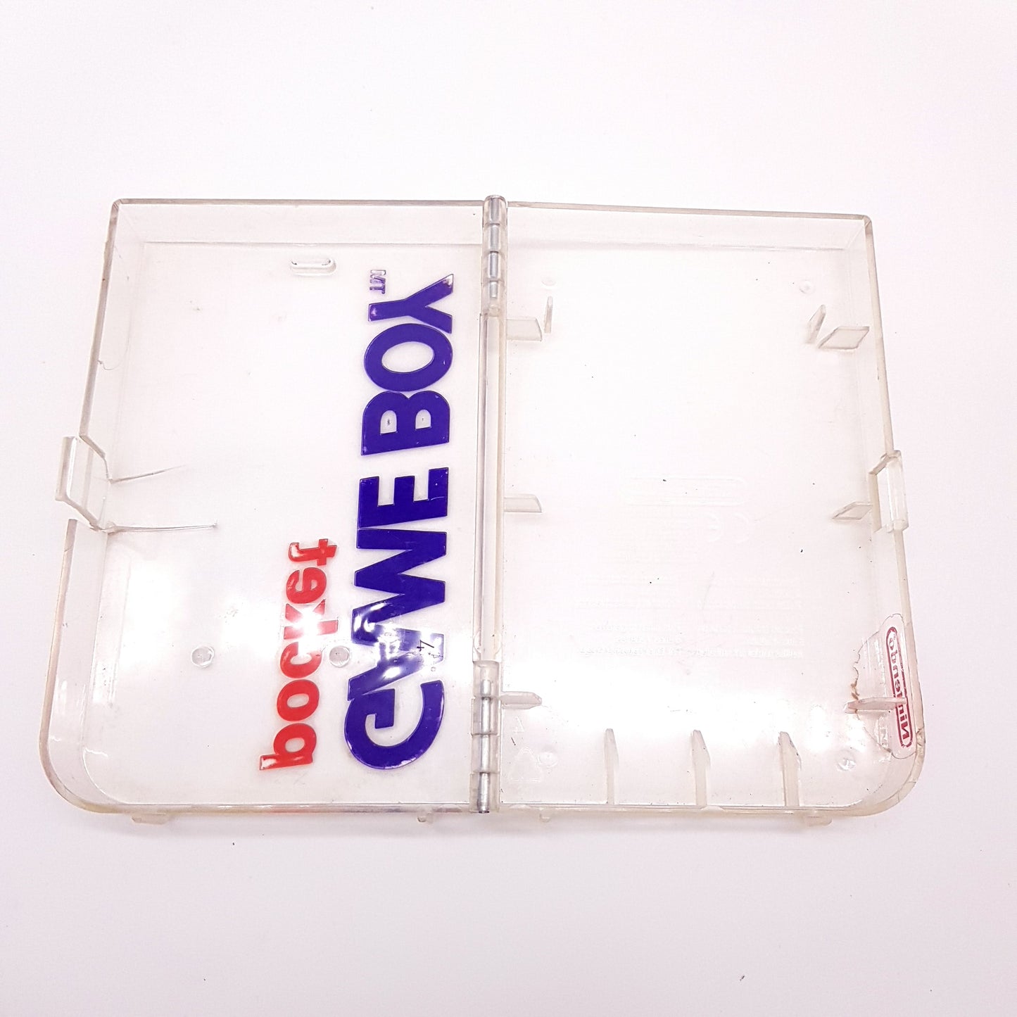 Original Nintendo Gameboy Pocket Case Schutzhülle Acryl Box Aufbewahrung