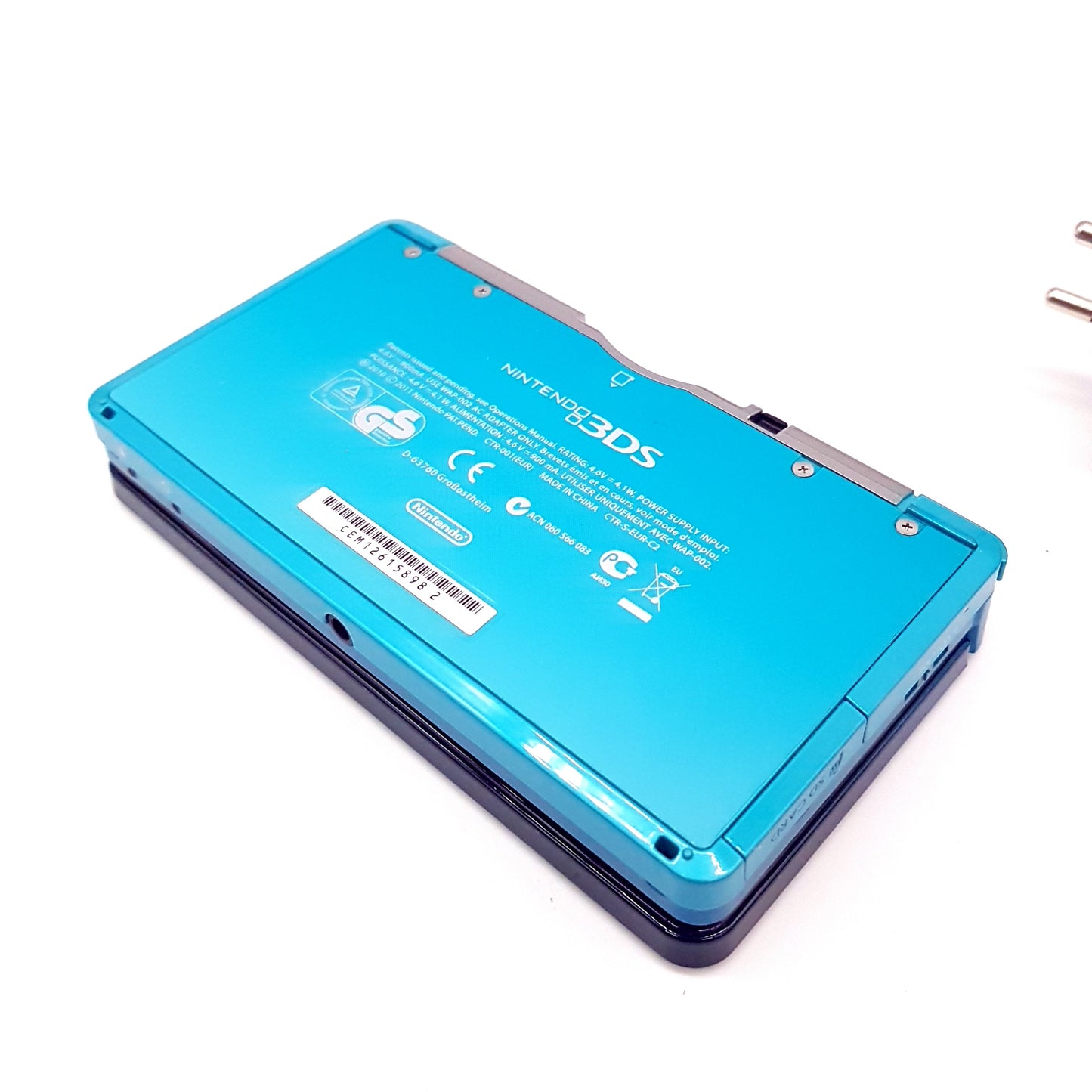 Nintendo 3DS Konsole aqua blau - gebraucht - sehr gut bis neuwertig