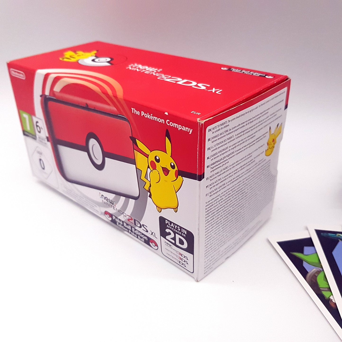 New Nintendo 2DS XL Poké Ball Edition mit OVP - gebraucht - sehr gut