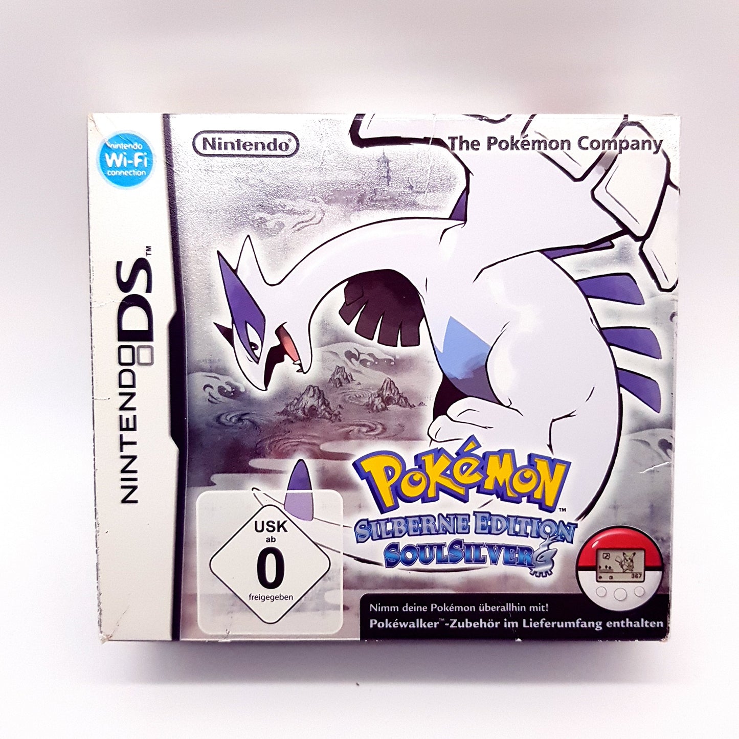 Nintendo DS - Pokemon Soulsilver Silberne Edition - CIB inkl. Pokewalker - gebraucht