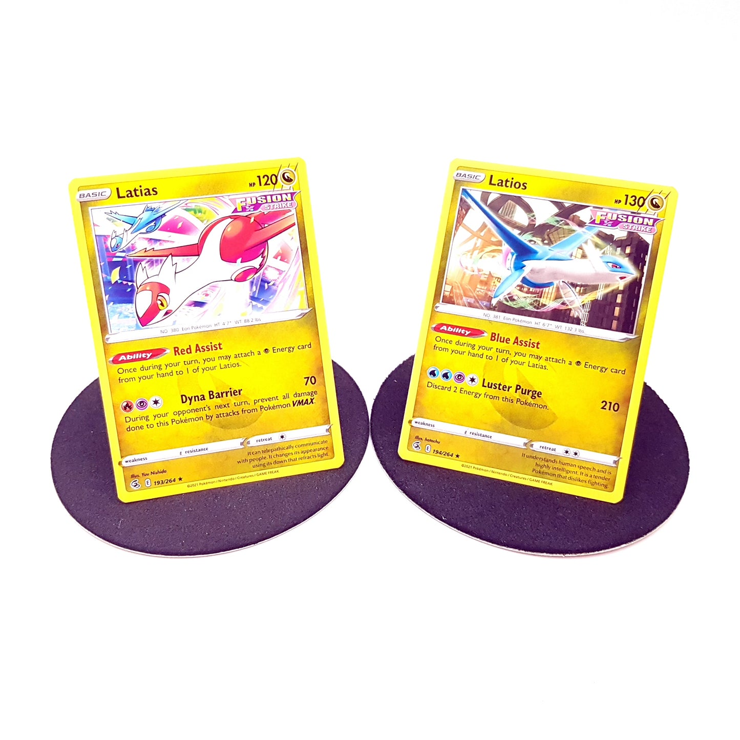 Pokemon Latias 193/264 & Latios 194/264 - englisch