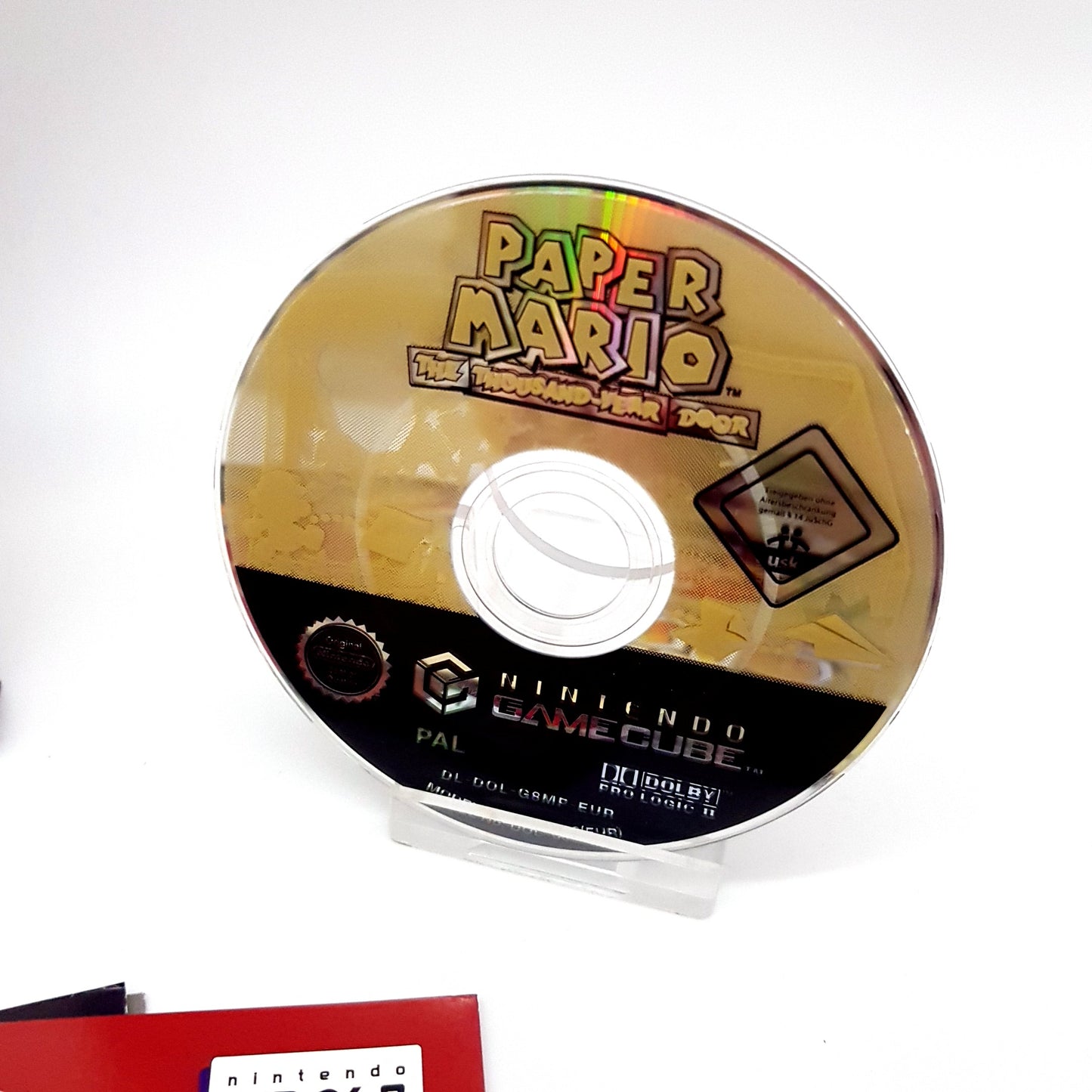 Nintendo Gamecube - Paper Mario - Die Legende vom Äonentor inkl Anleitung - sehr gut CIB