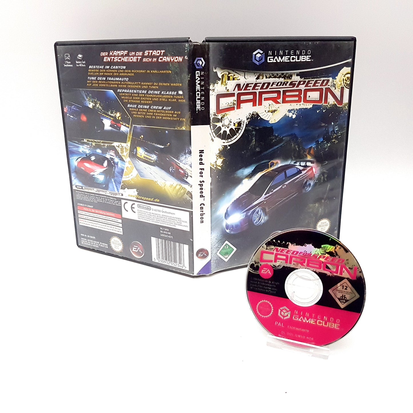 Nintendo Gamecube - Need for Speed Carbon - Spiel - gut