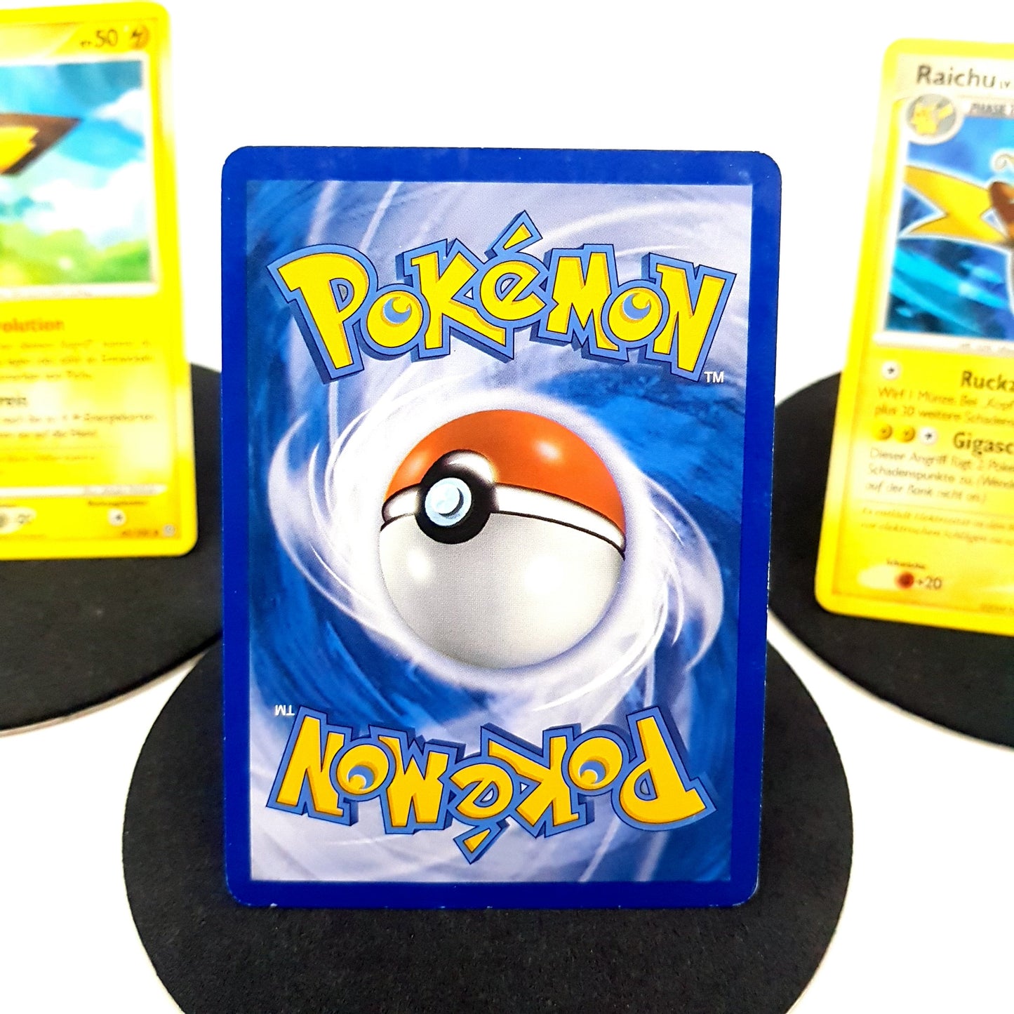 Pokemon Pichu 45/100 & Pikachu 78/123 & Raichu 77/147 - deutsch - bespielt - Vintage