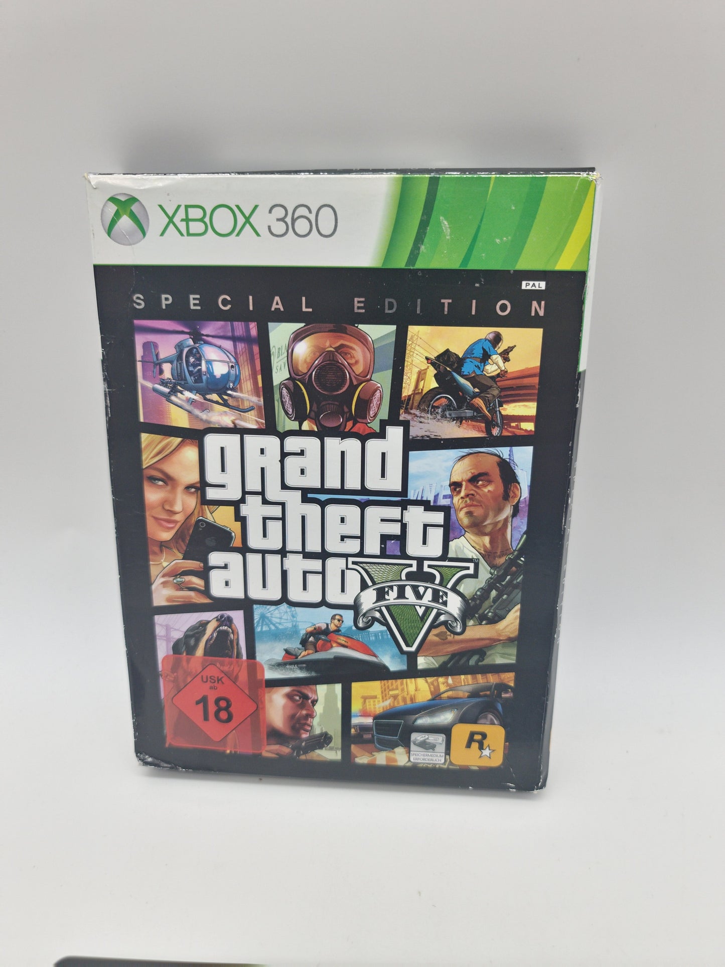 Xbox 360 Spiel - Grand Theft Auto Five GTA V inkl Steelbook - gebraucht