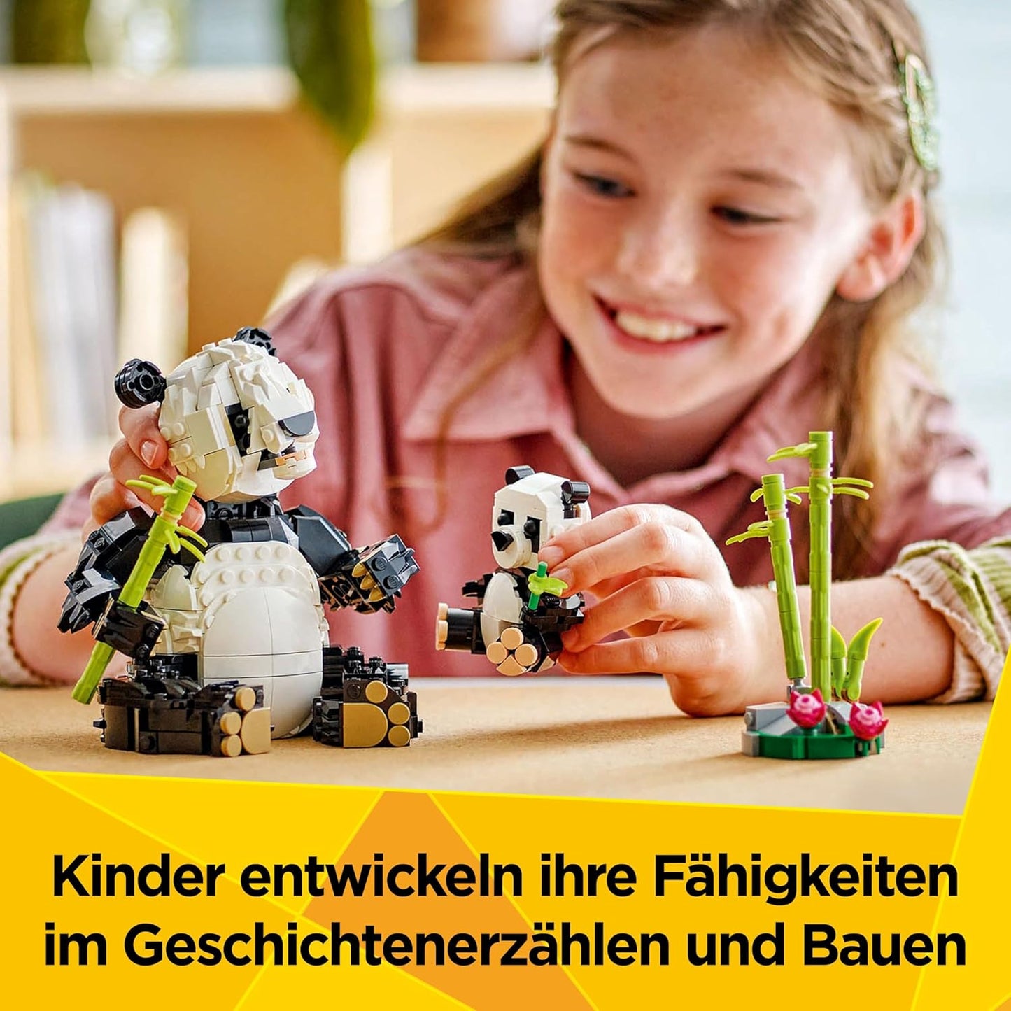 LEGO Creator 31165 Wilde Tiere 3 in 1 Tierfamilie Pandas, Pinguine & Orca Schwertwale - NEU