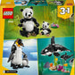 LEGO Creator 31165 Wilde Tiere 3 in 1 Tierfamilie Pandas, Pinguine & Orca Schwertwale - NEU