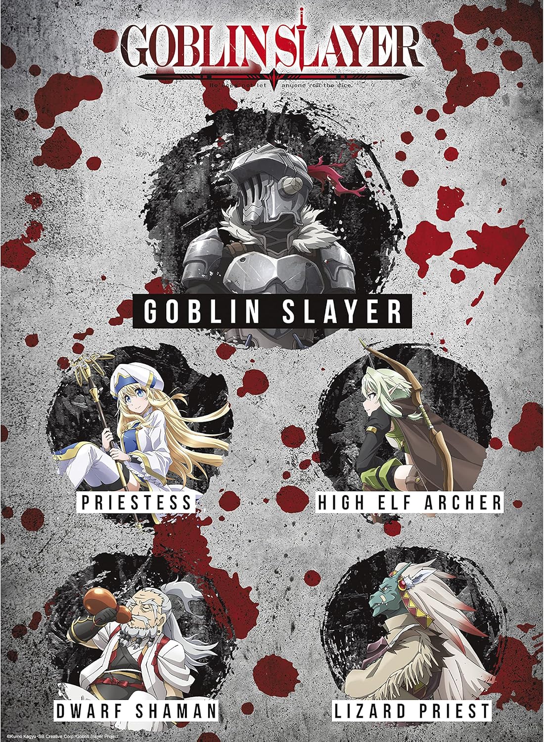 ABYSTYLE - Goblin Slayer – Set 2 Chibi Poster – Gruppe & Slayer (52 x 38 cm) - NEU