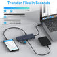12in1 USB C Docking Station 3 HDMI Multiport Adapter 4K 10Gbps Audio SD Micro SD - MOKIN
