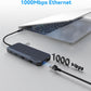 12in1 USB C Docking Station 3 HDMI Multiport Adapter 4K 10Gbps Audio SD Micro SD - MOKIN