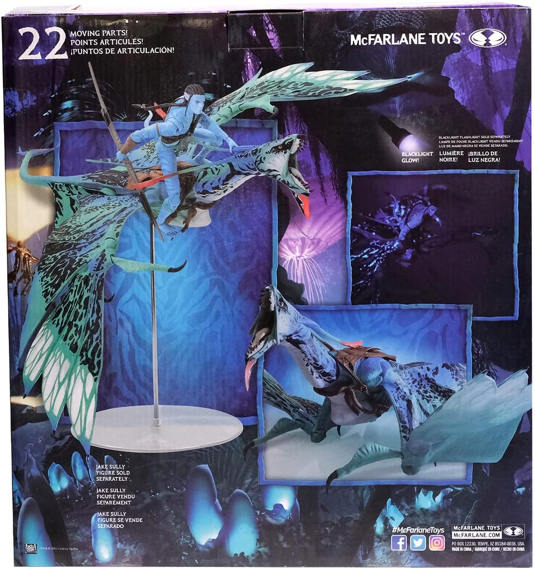McFarlane - Avatar - Aufbruch nach Pandora Mega Actionfigur Jake Sully's Banshee 38cm - NEU