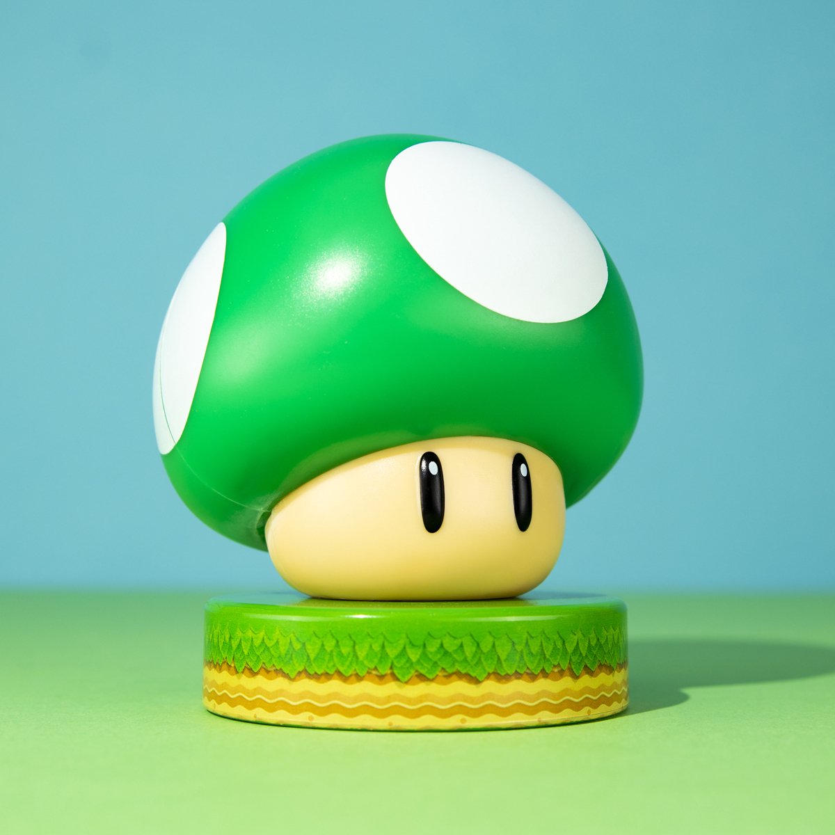 1Up Level Up grüner Pilz Super Mario - Icons Light Lampe Licht Nachtlicht