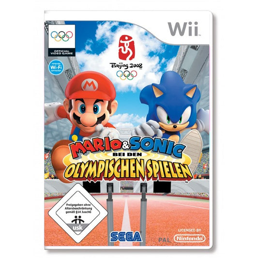 Nintendo Wii - Mario & Sonic bei den Olympischen Spielen - gebraucht