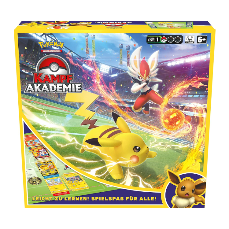 Pokémon-Sammelkartenspiel: Kampfakademie (Liberlo-V, Pikachu-V & Evoli-V)