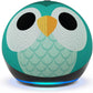 Echo Dot Kids (5. Generation, 2022) inkl 1 Jahr Amazon Kids+ Mitgliedschaft - für Kinder - Eulen-Design