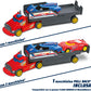 Hot Wheels Mondo Motors Double Truck ferngesteuerter LKW + Auto Action Spielzeug Kinder Fahrzeug Auto