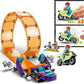 LEGO 60338 City Stuntz Schimpansen-Stuntlooping, mit Rampe, Stunt-Motorrad und 3 Minifiguren
