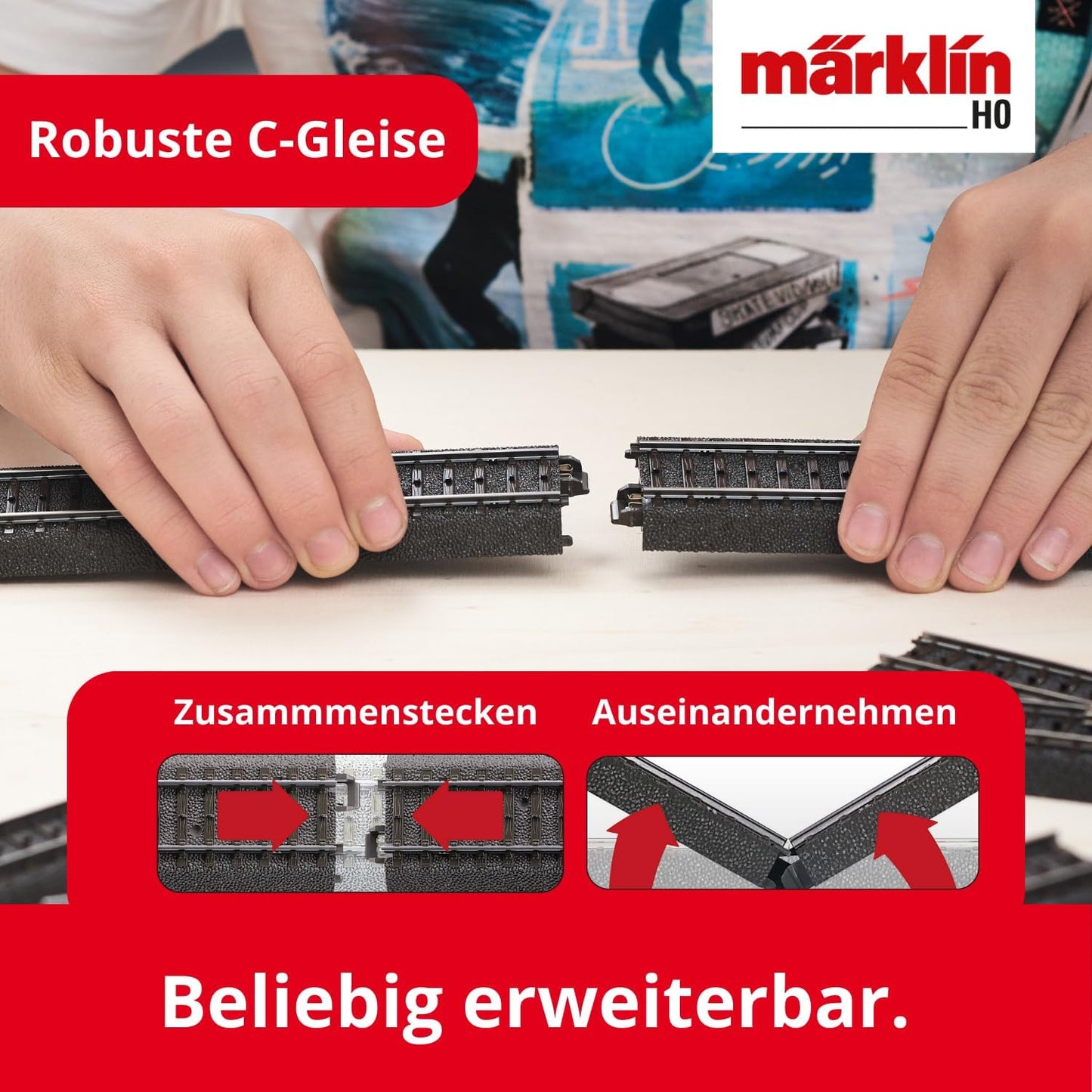 Märklin 29000 All in One digital Starterpack mit C-Gleis Schienen und Mobile Station - NEU