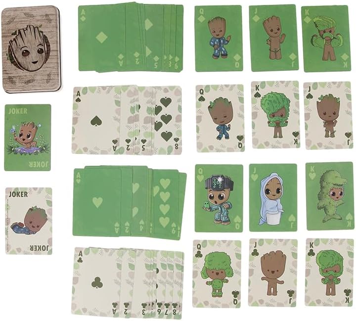 Marvel I am Groot Spielkarten Set Kartenspiel Kinder Geschenk
